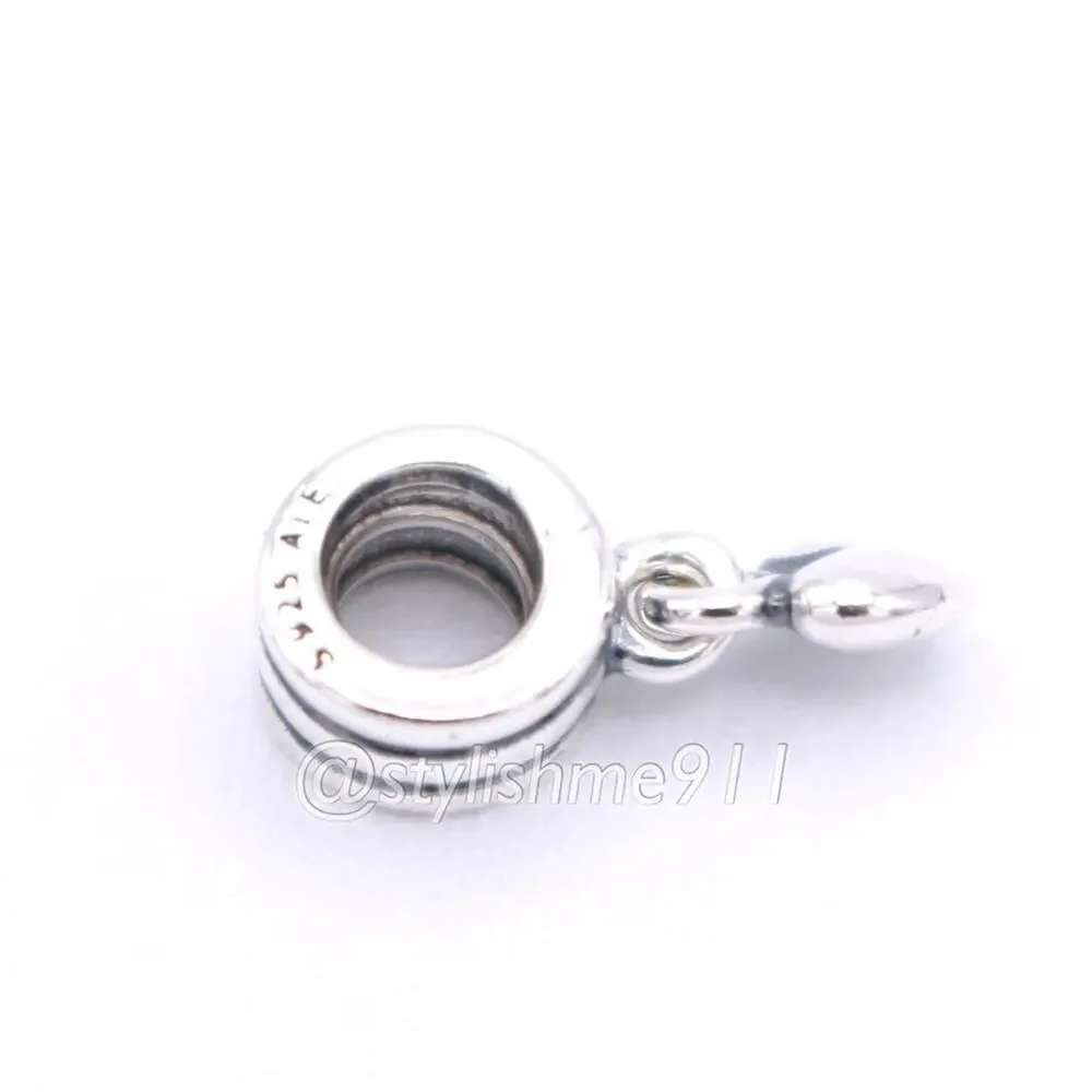Authentic Pandora Retired Heart Dangle Charm - 790276